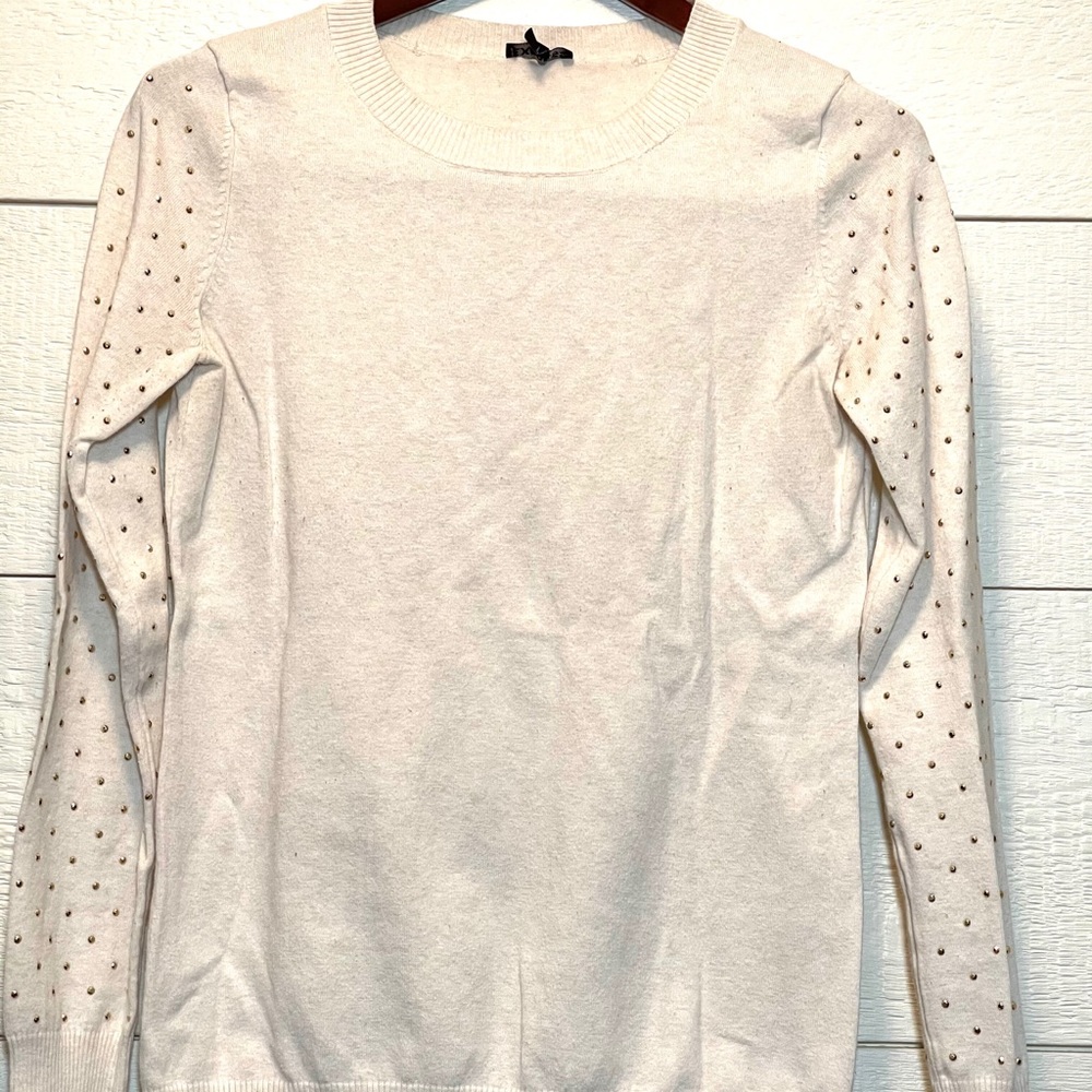 Embellished Crewneck Sweater